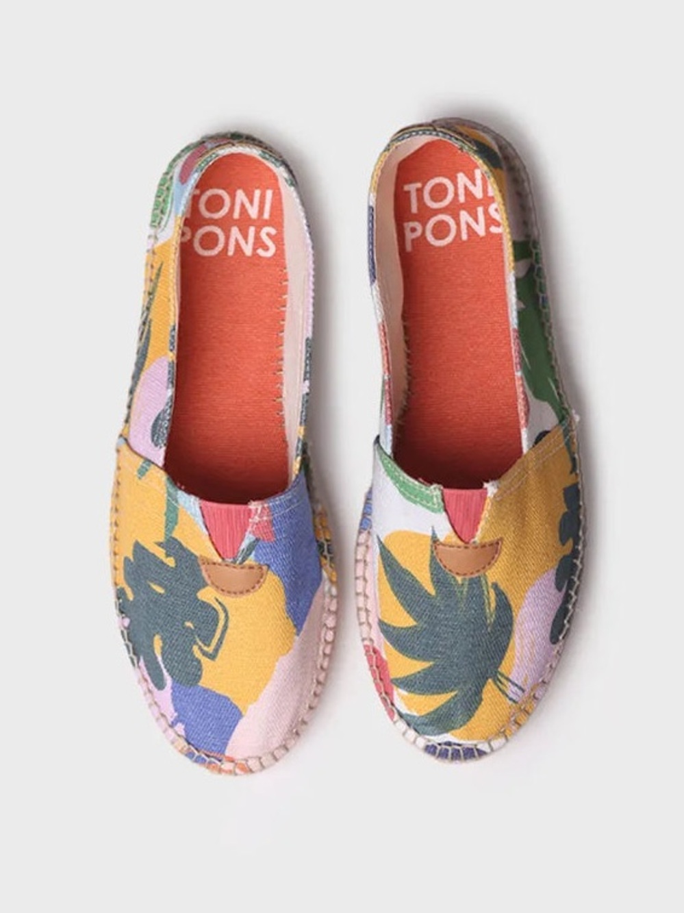 New Toni Pons Blanes TJ Hawaii Print Espadrilles